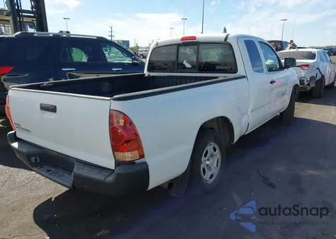 2007 Toyota Tacoma из США, поврежденный, VIN 5TETX22N97Z395030